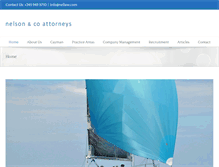 Tablet Screenshot of nellaw.com